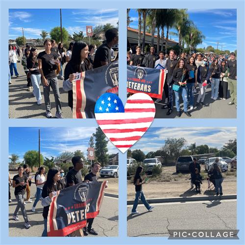 NHS Veterans Day Parade 2022